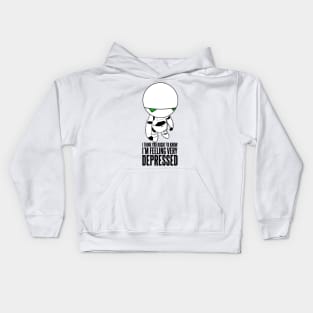 Marvin Depressed Kids Hoodie